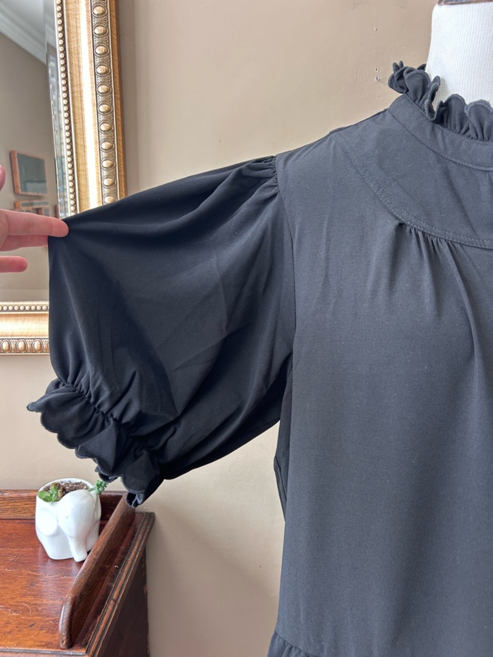 Tuckernuck Pommander Place Black Selena Mini Dress SIze XXXL NWT - Picture 10 of 16